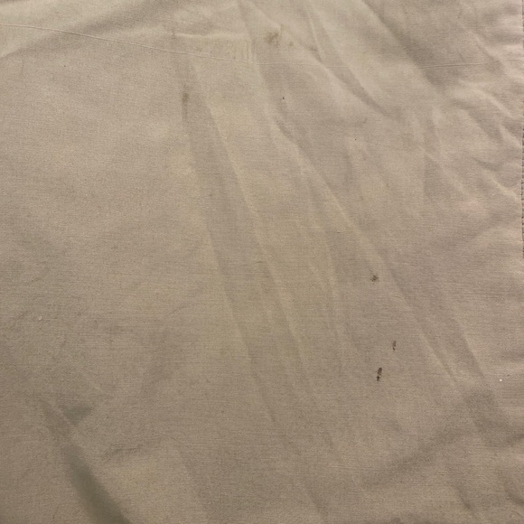 L.L. Bean Mens XL 42”x29” Snow Pants Full Side Zip Quilted Lining  Khaki VTG 70s - Picture 15 of 16